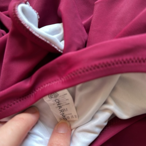 Pink blush Maternity Swimsuit - Picture 4 of 4